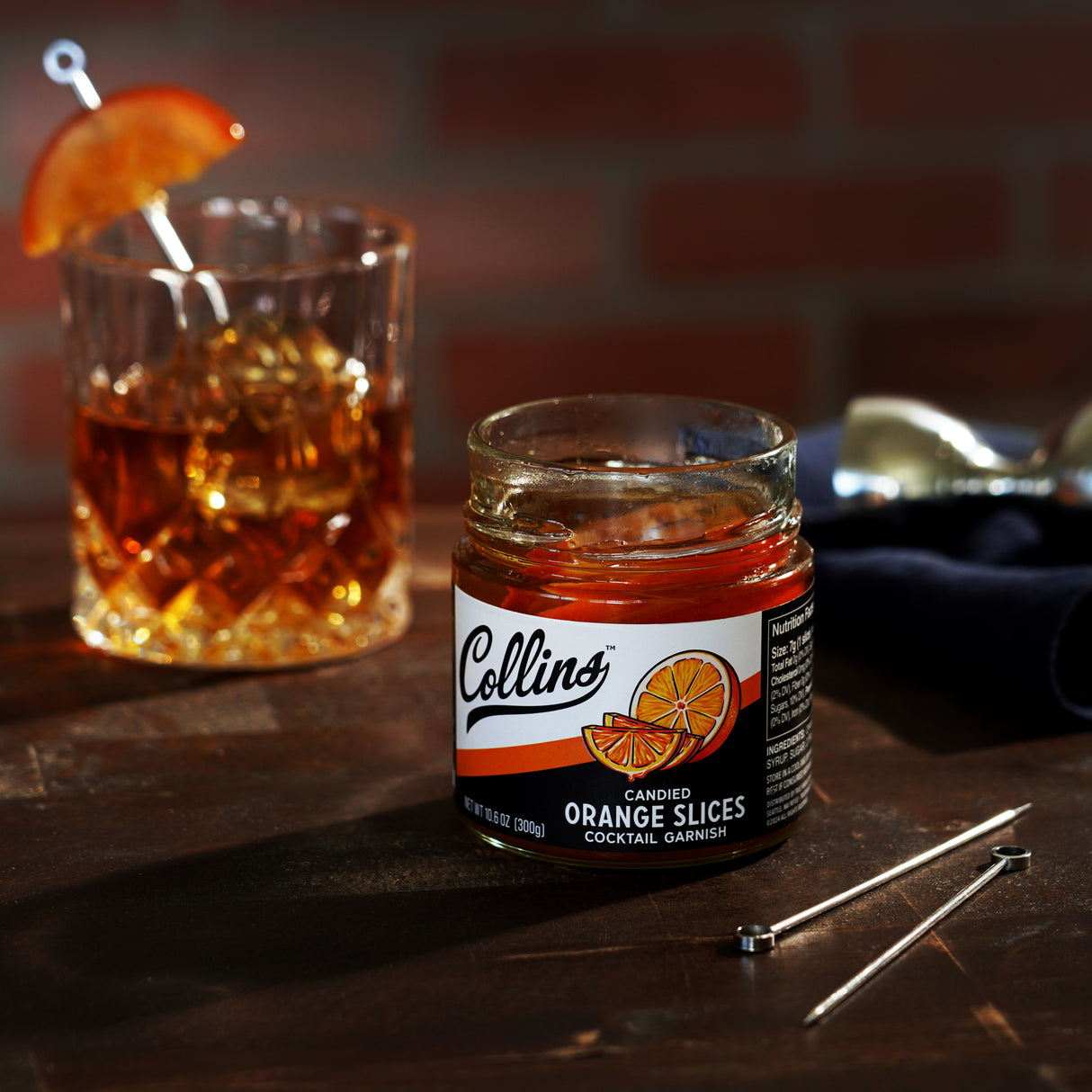 Candied Orange Slices in Syrup, 10.6 oz