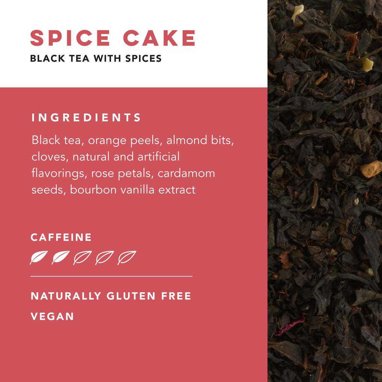 Spice Cake Black Tea, 15 Sachets