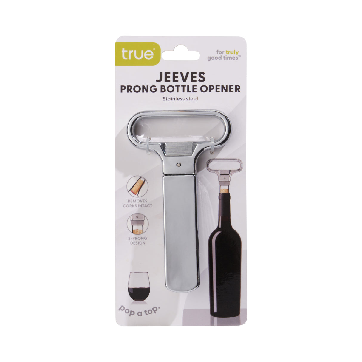 Jeeves Twin Prong Bottle Opener