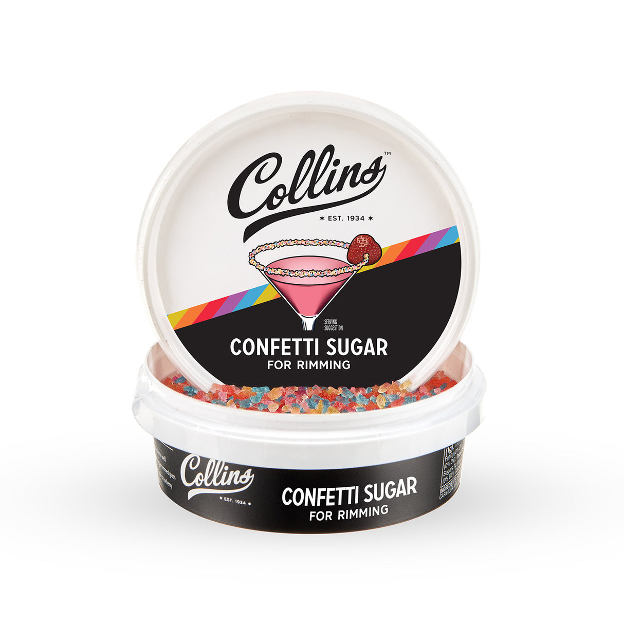 Confetti Rimming Sugar, 4 oz