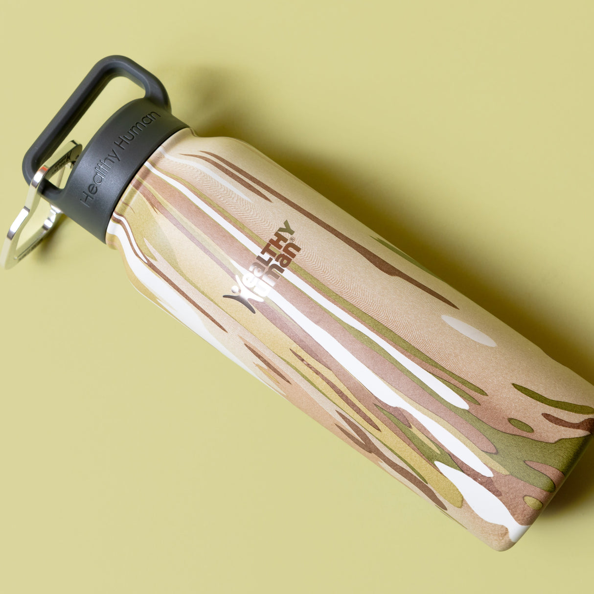 The Stein Water Bottle in Camo, 21 oz