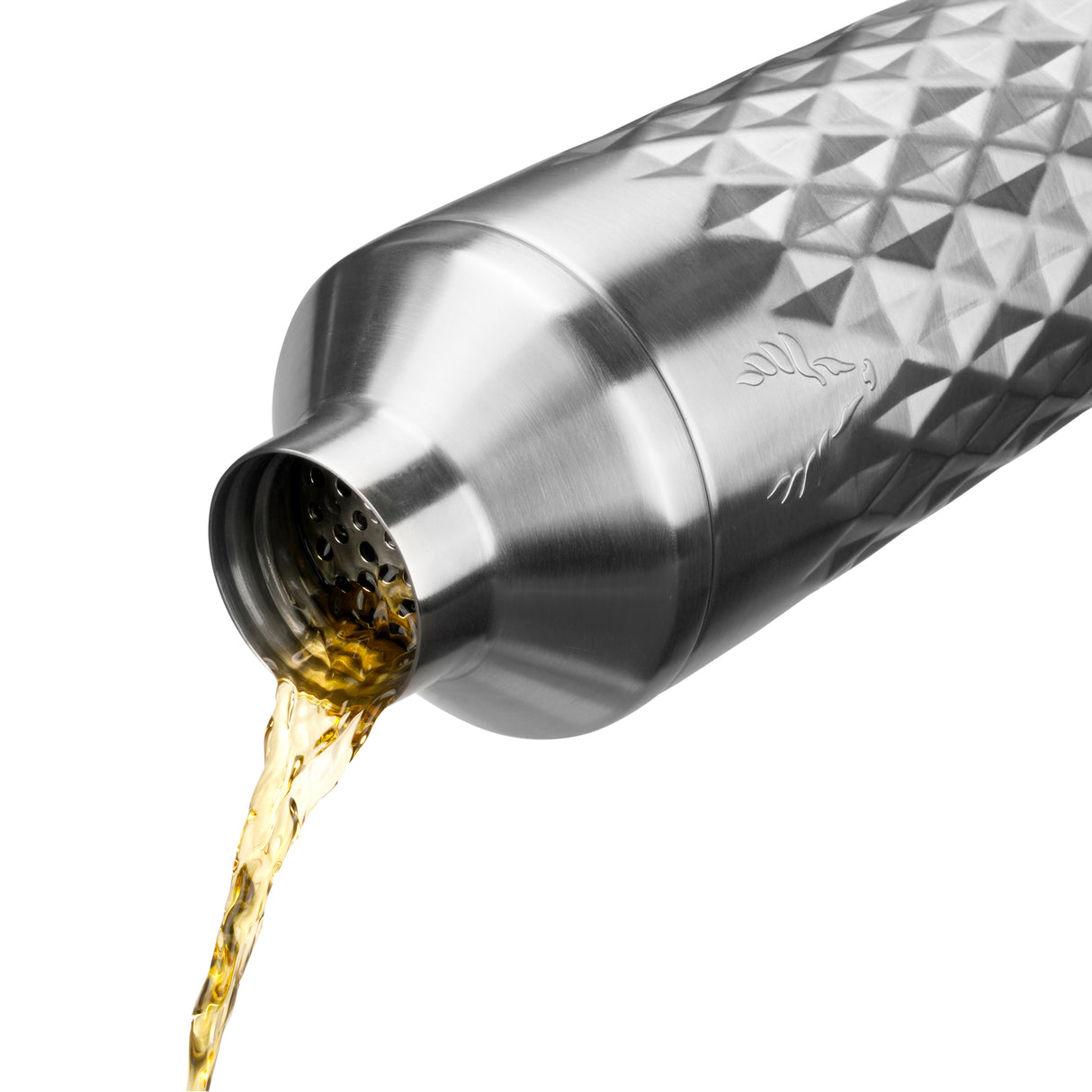 Paragon Stainless Steel Cocktail Shaker in Platinum