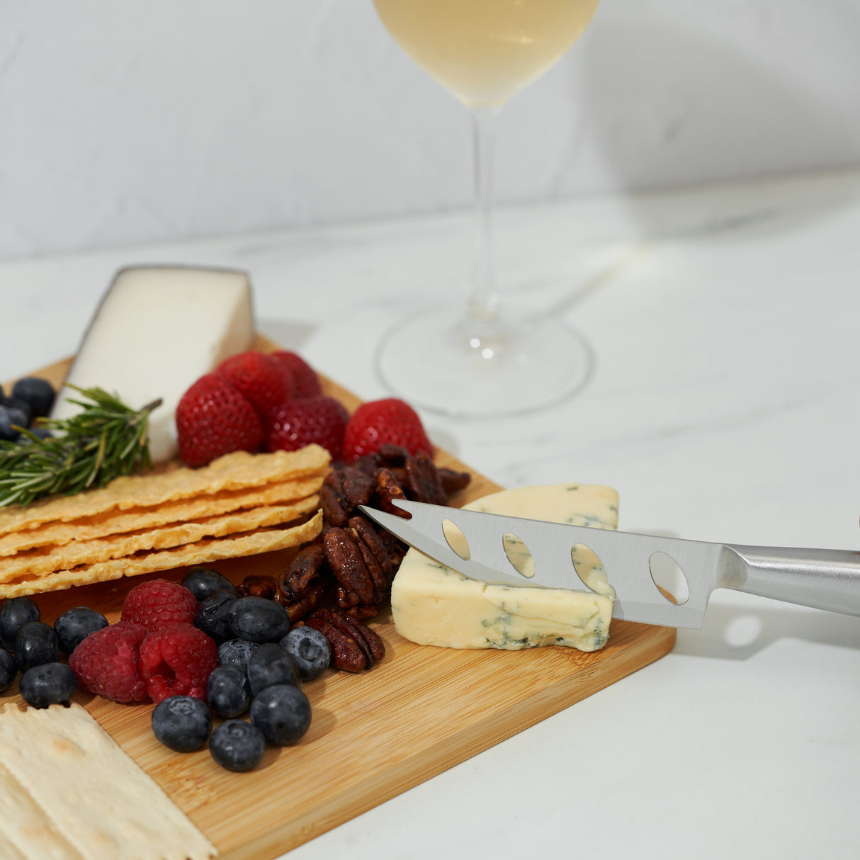 Appetize Bamboo Board & Knife Set