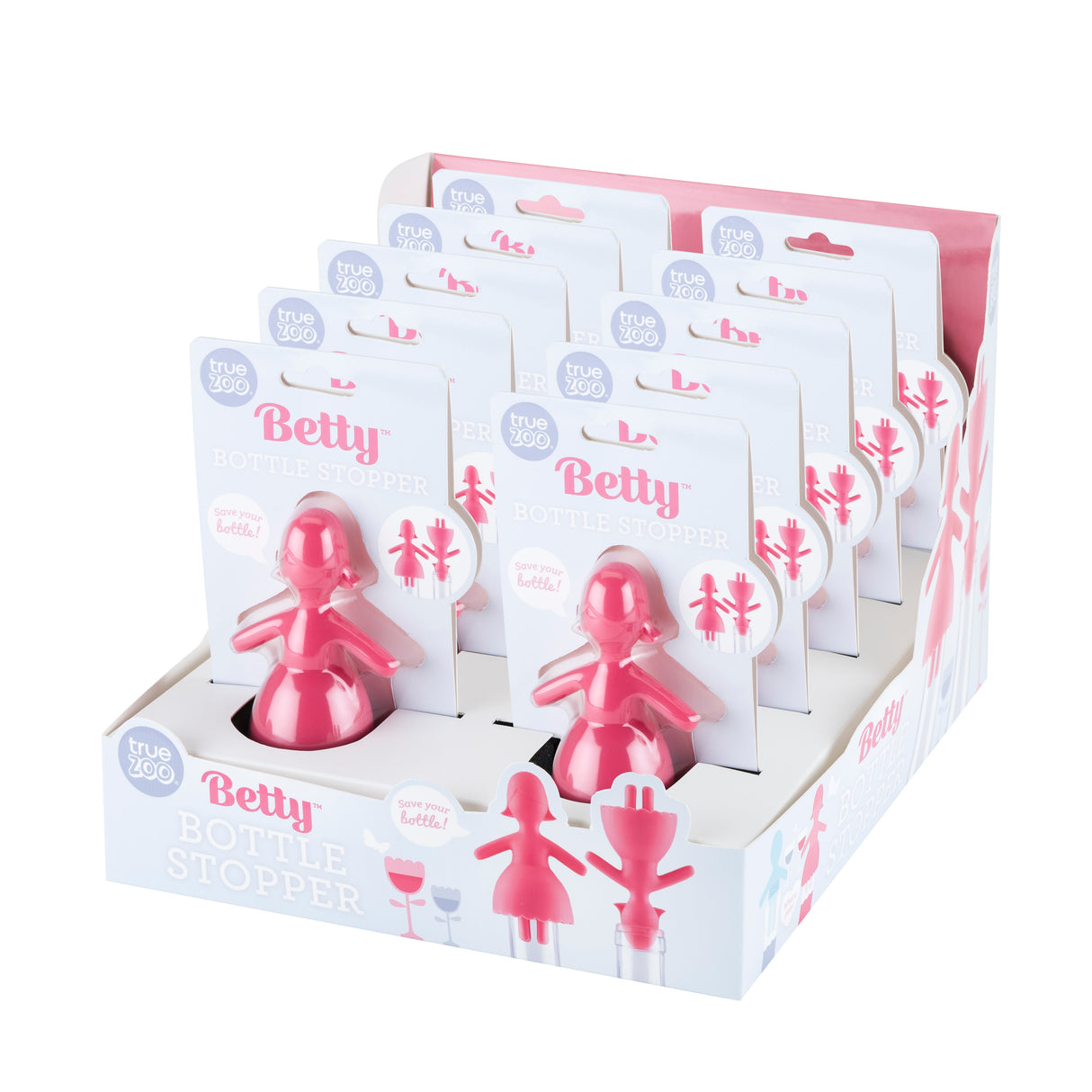 TrueZoo Betty Silicone Bottle Stopper