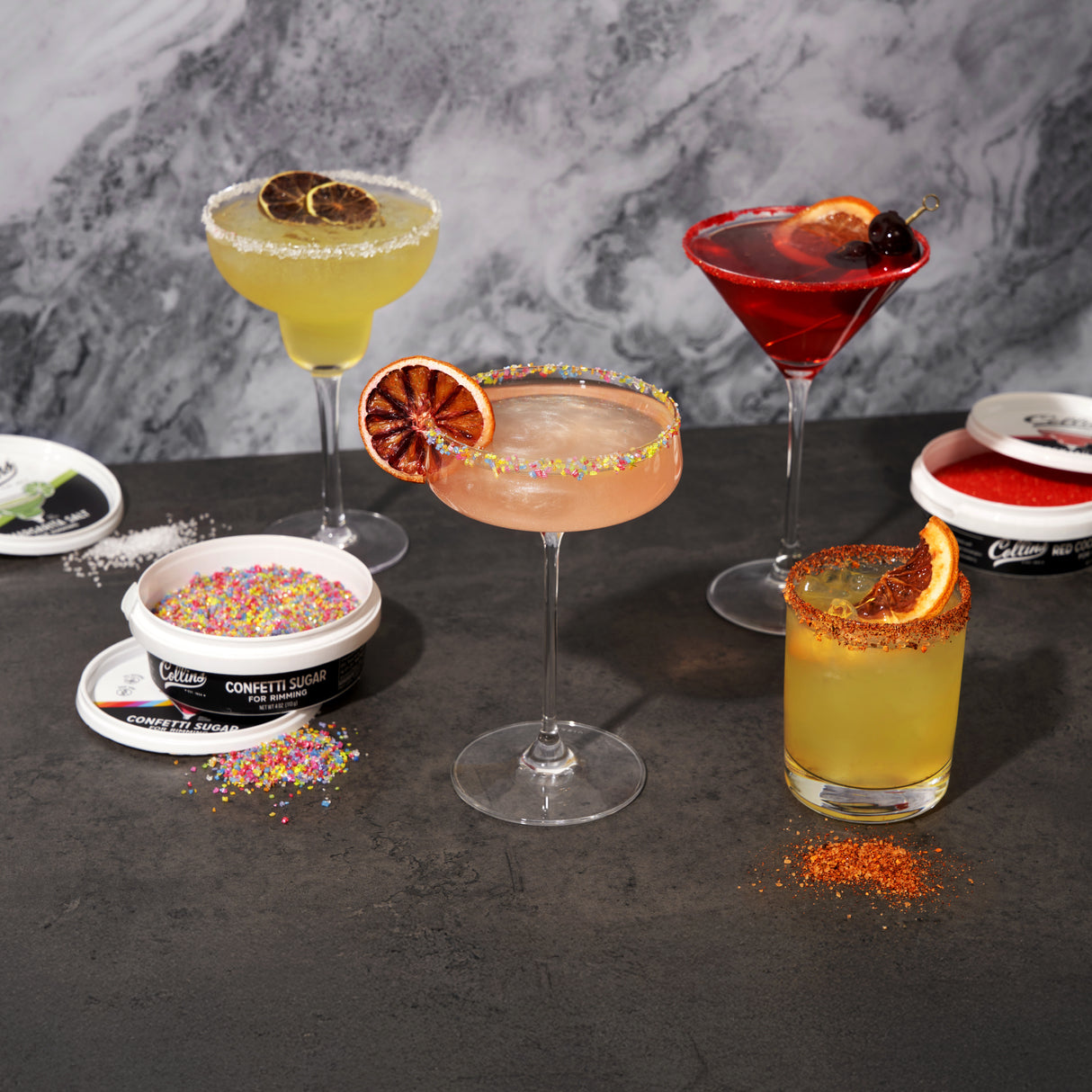 Red Rimming Sugar, 7 oz