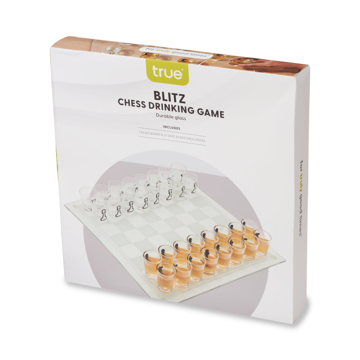 Blitz Shot Glass Chess Drinking Game