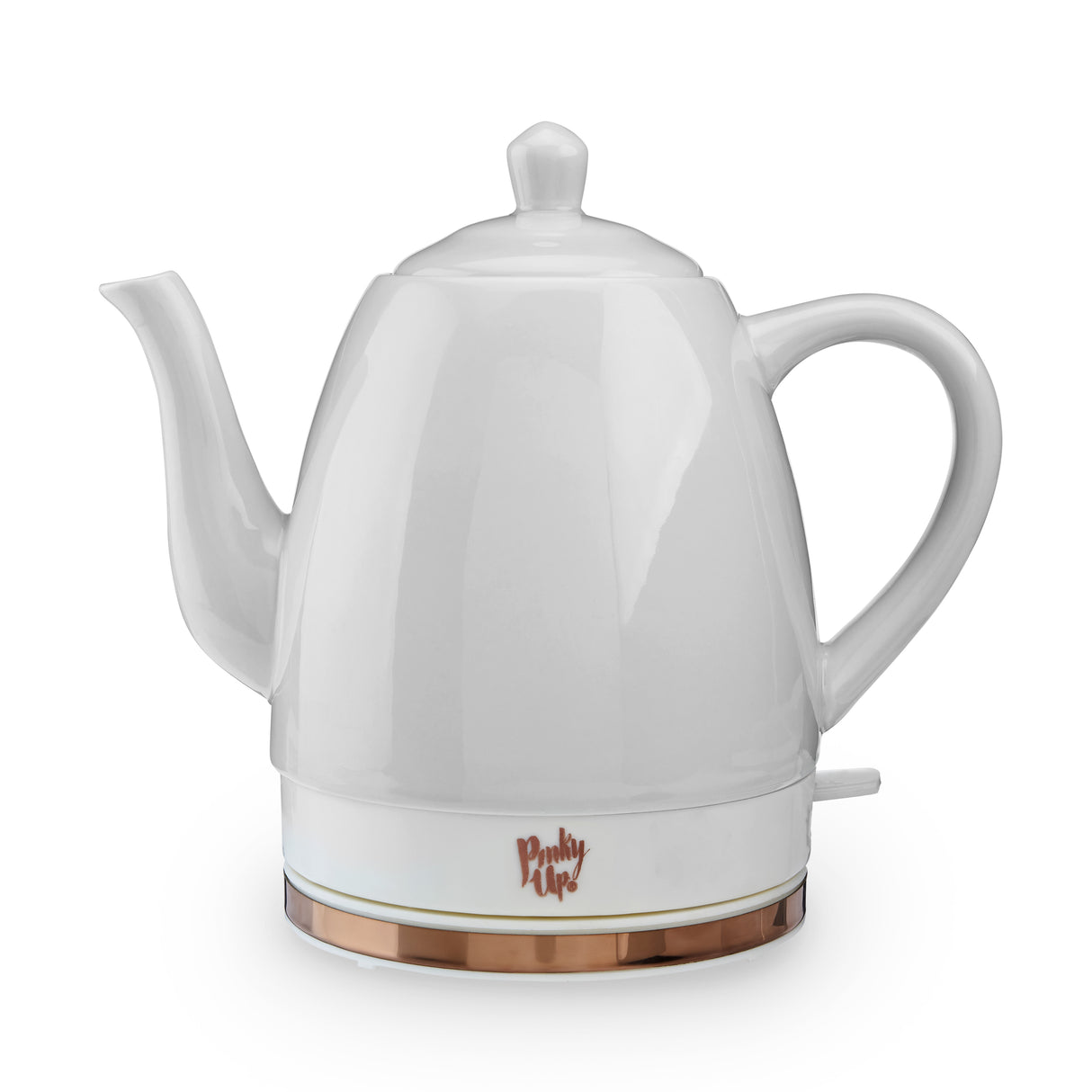 Noelle Ceramic Electric Tea Kettle in Gray