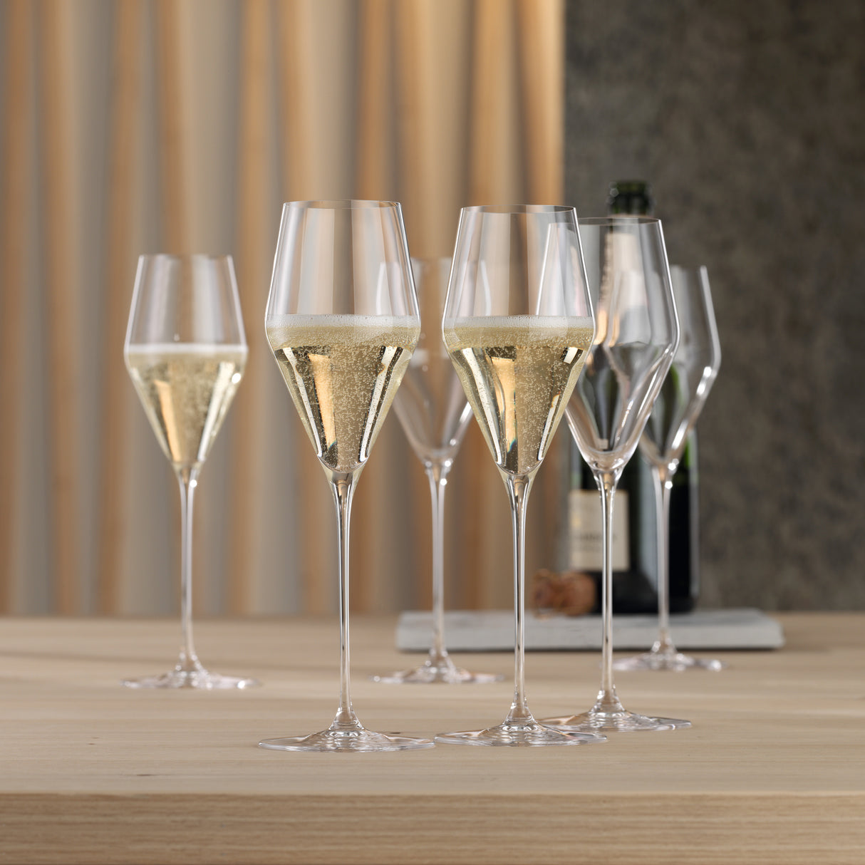 Definition Champagne Flute Glass, Set of 4