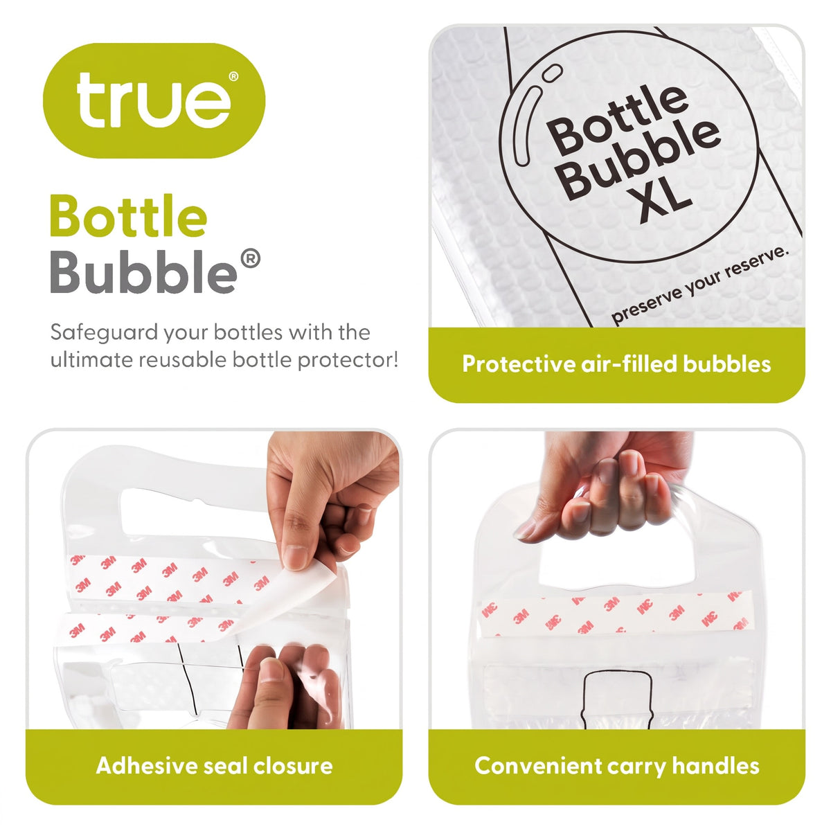 The Bottle Bubble 2-Bottle Protector