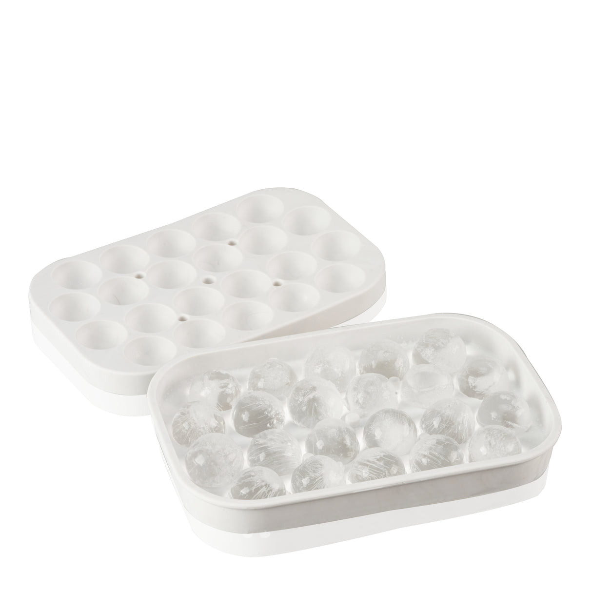 Silicone 1" Ice Sphere Mold in Marble