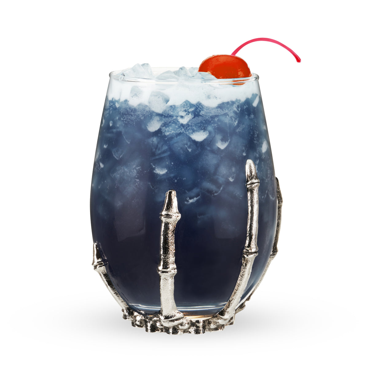 Skeleton Stemless Wine Glass