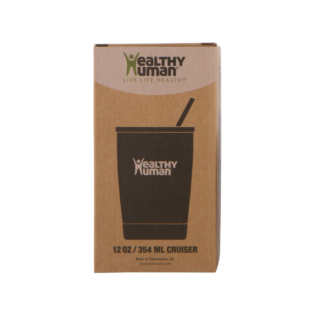 The Cruiser Tumbler in Pure White, 12 oz