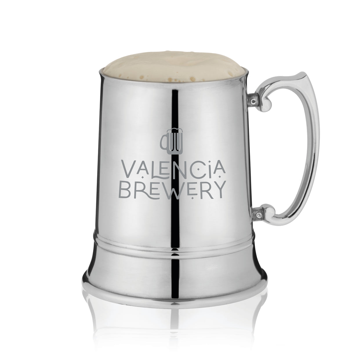 Beer Stein in Stainless Steel