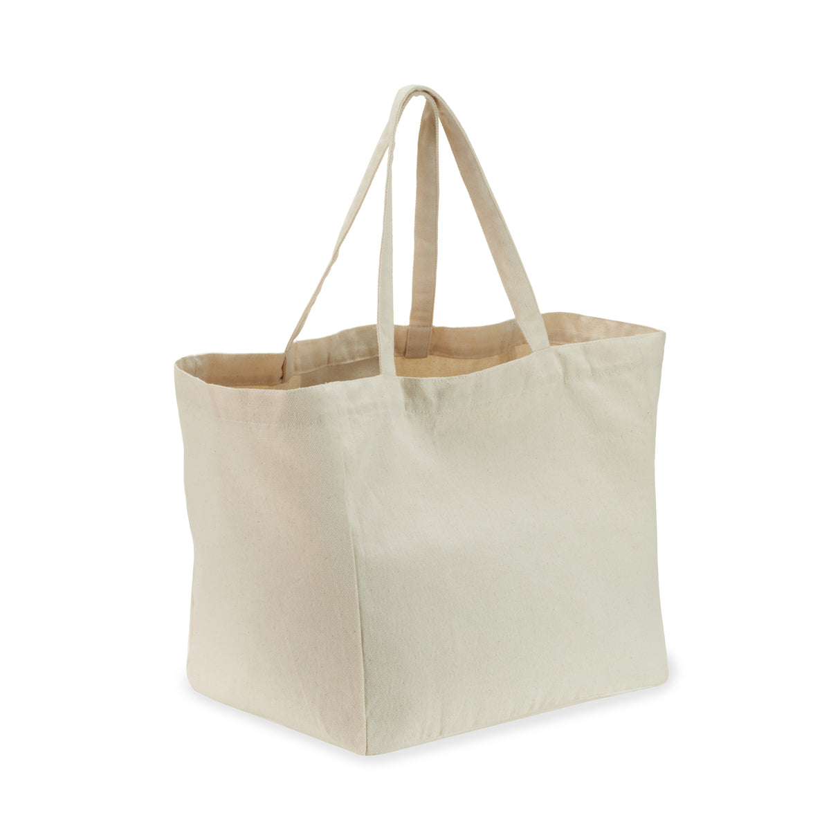 Canvas Grocery Tote, 8.3 gallon