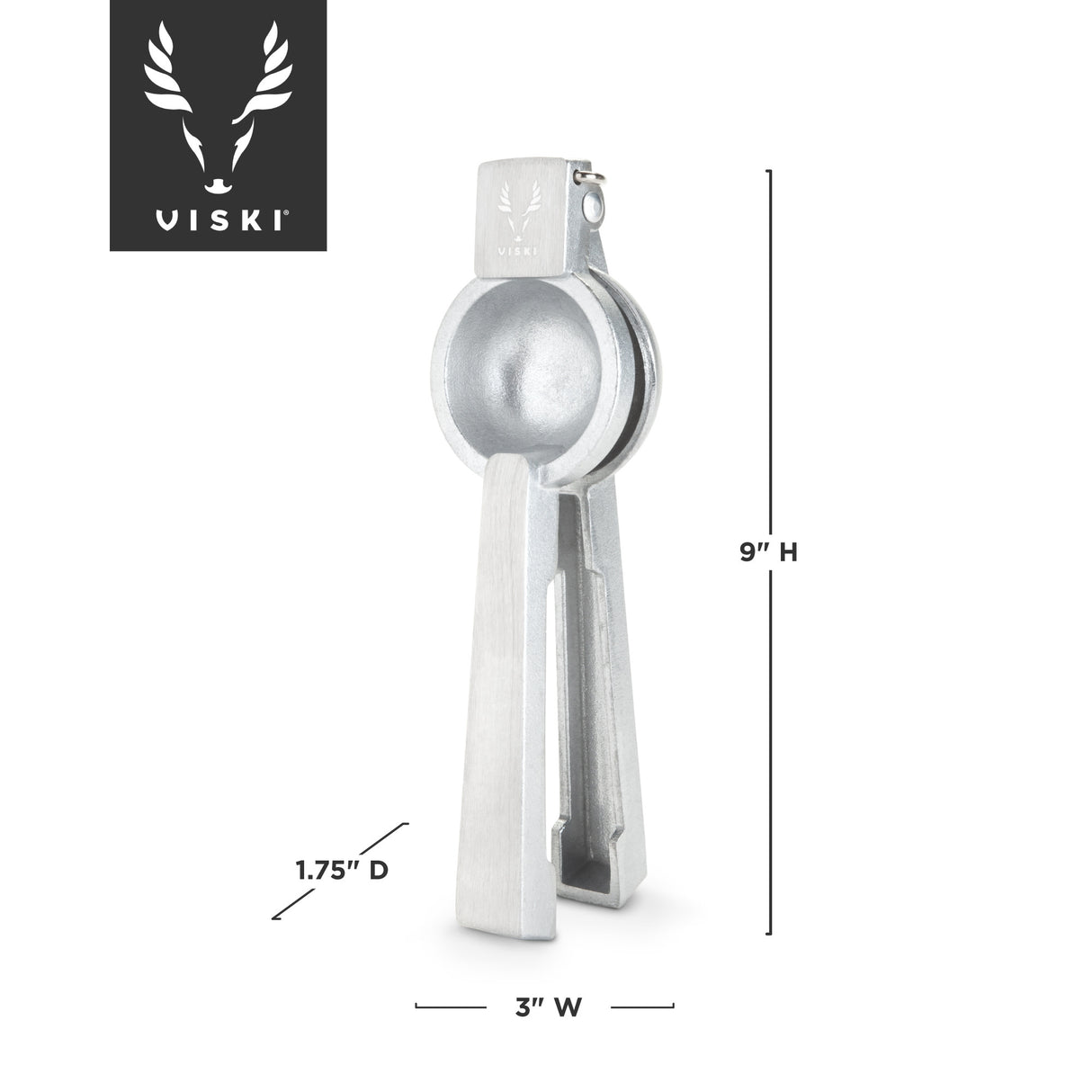 Viski Professional Citrus Juicer in Silver