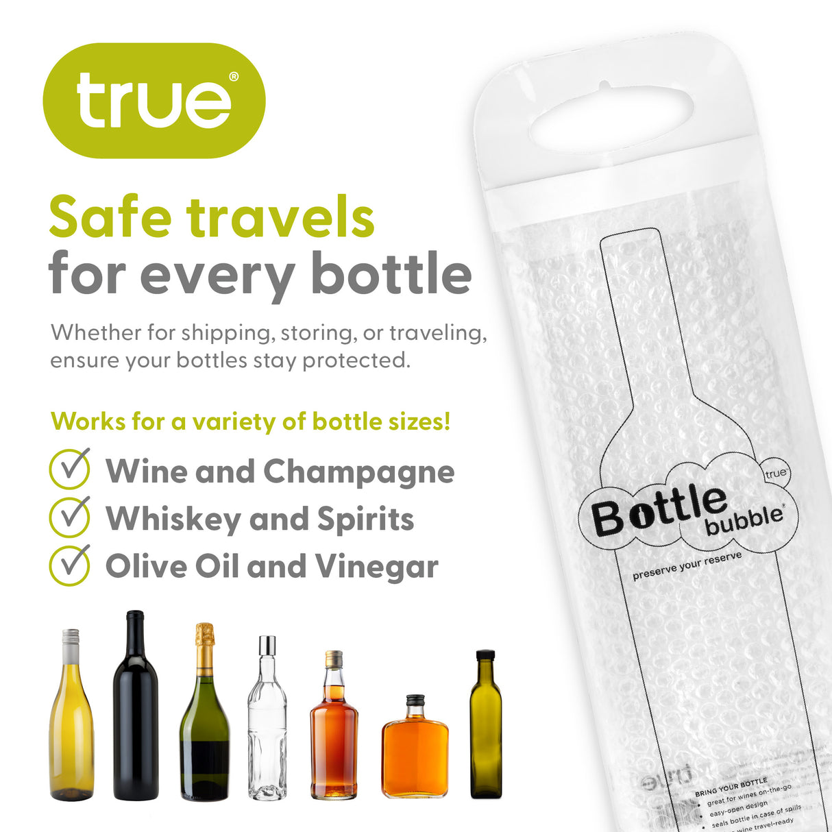 Single Bottle Bubble Protector