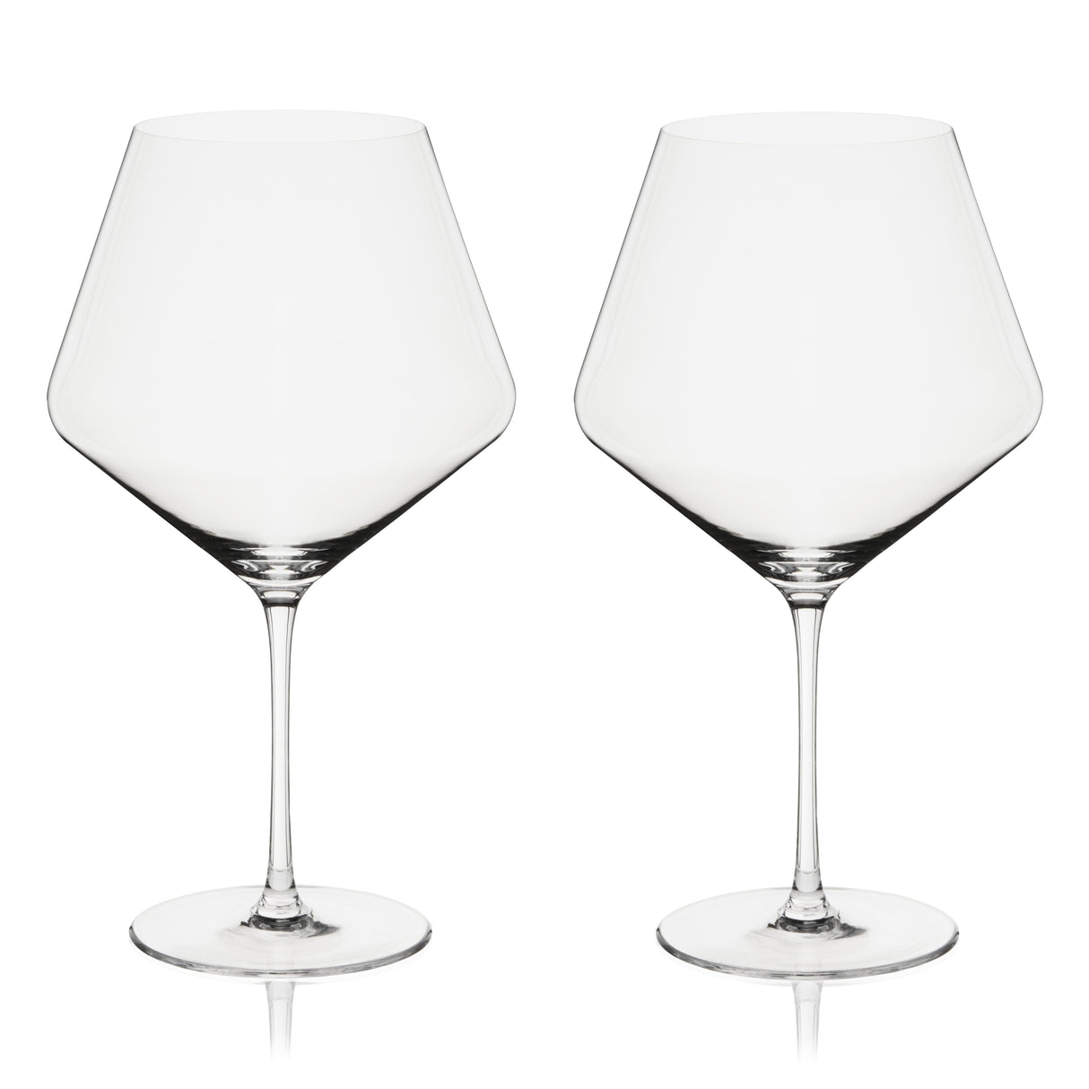 Reserve Liminal Burgundy Wine Glasses, Set of 2