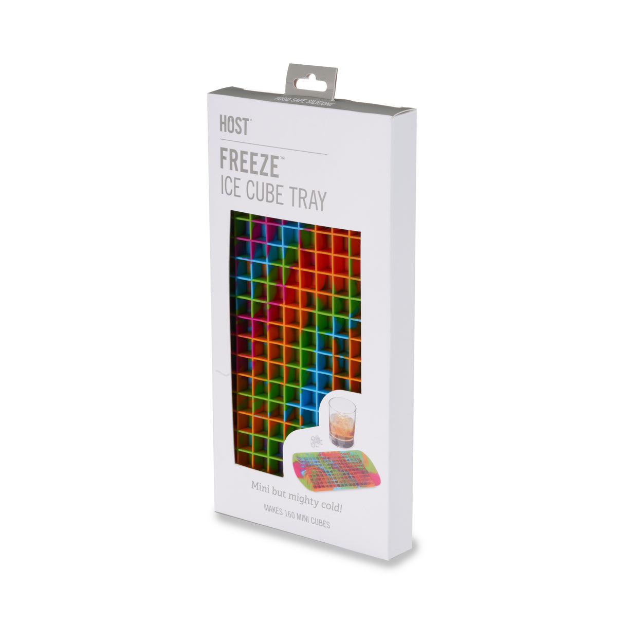 Mini Ice Cube Tray in Colored Marble