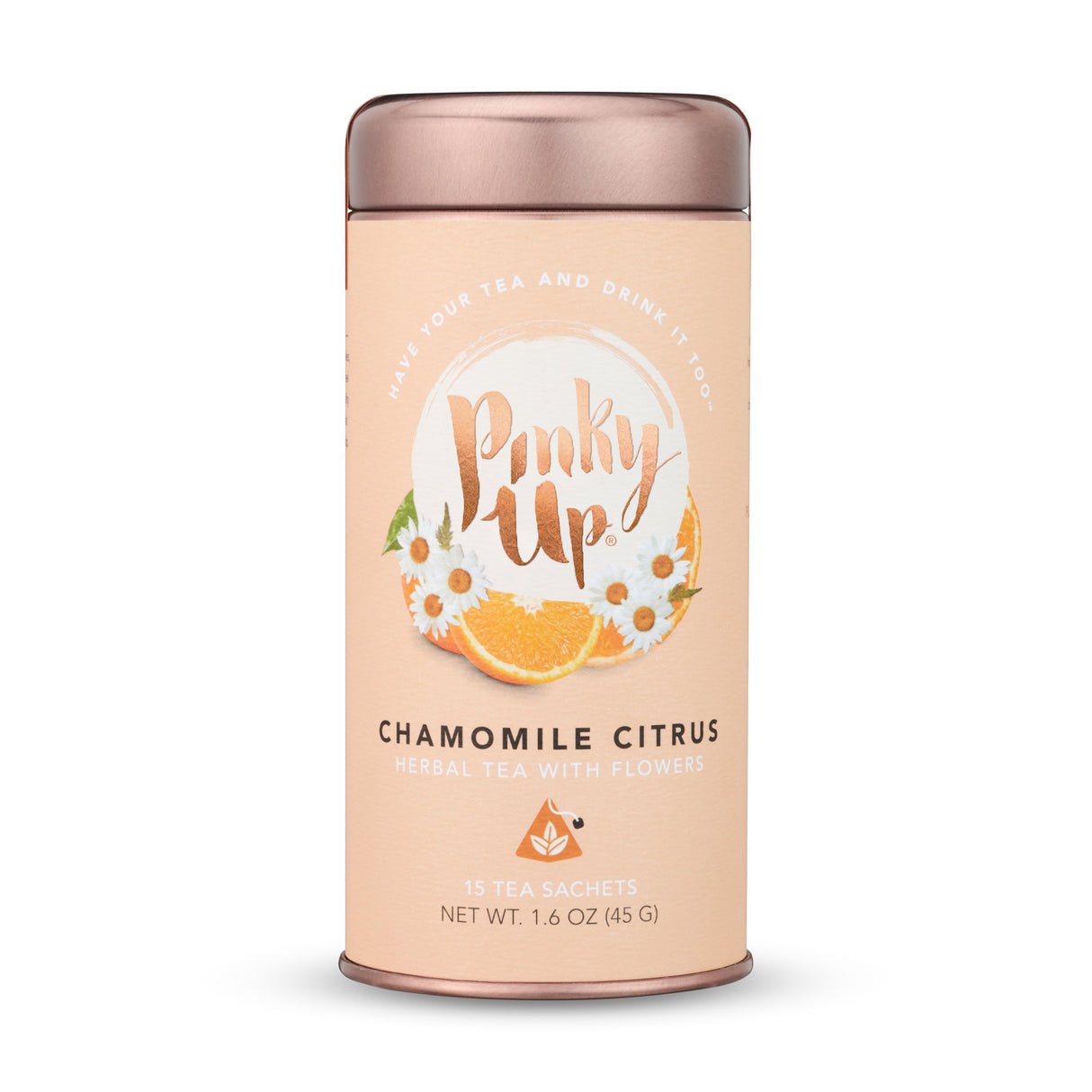 Chamomile Citrus Herbal Tea, 15 Sachets