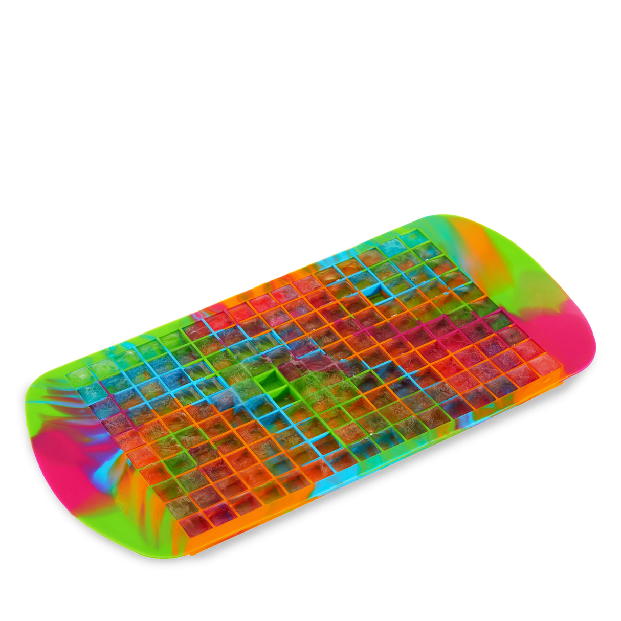 Mini Ice Cube Tray in Colored Marble