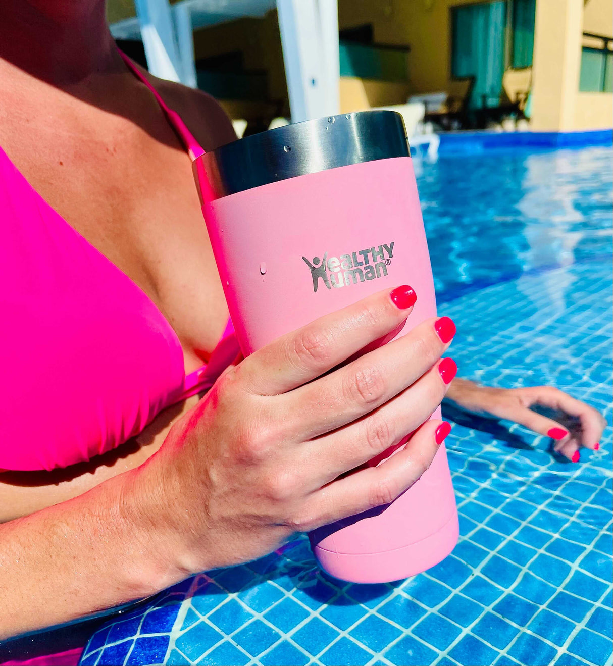 The Cruiser Tumbler in Petal Pink, 32 oz