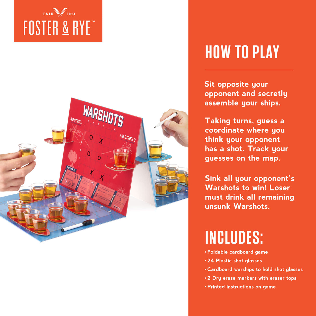 Warshots Drinking Game