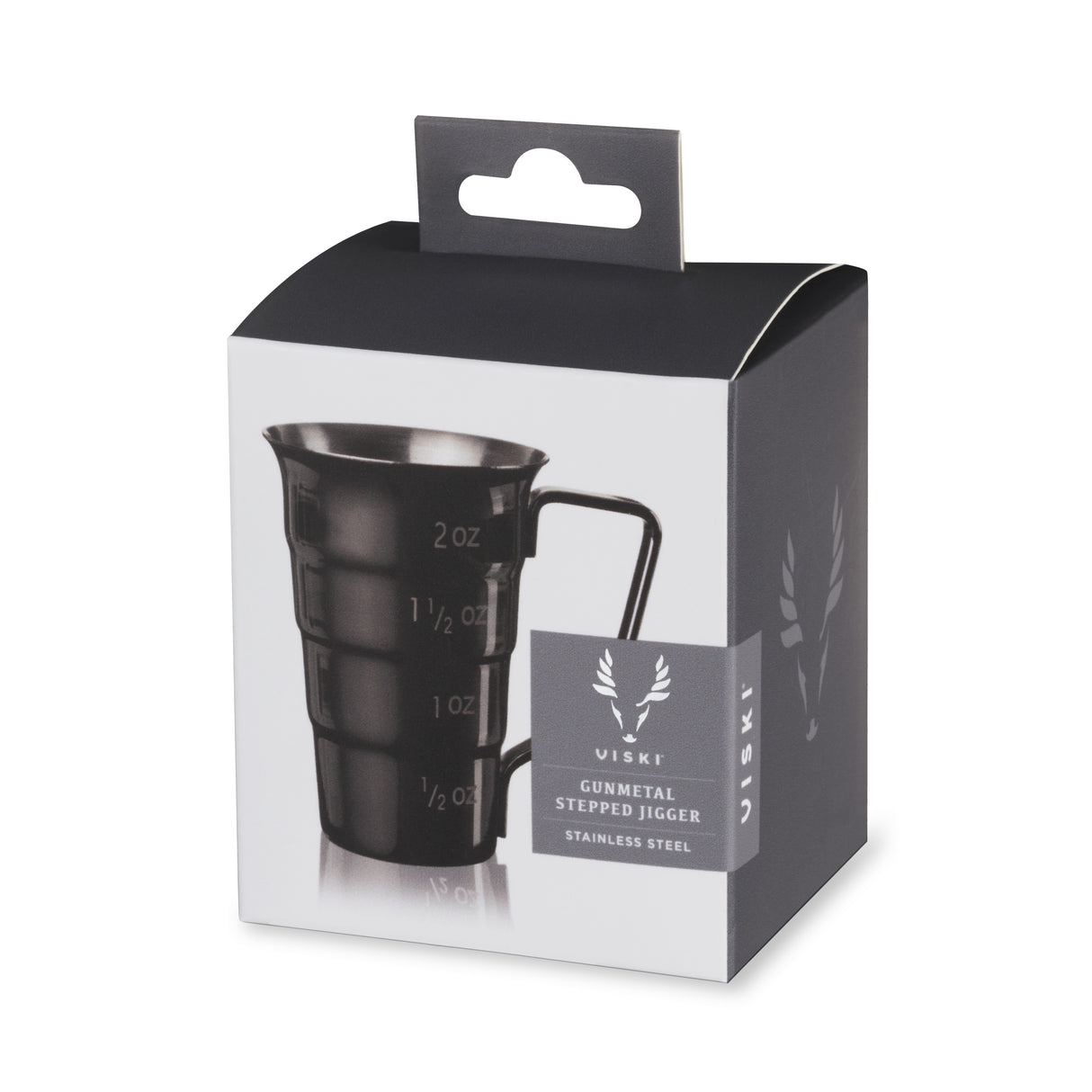 Warren Stepped Jigger in Gunmetal