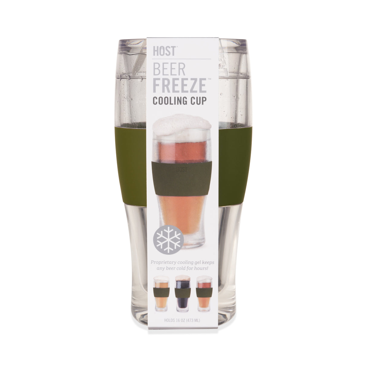 Beer FREEZE Cooling Cup in Collegiate Colors, CDU 9ct