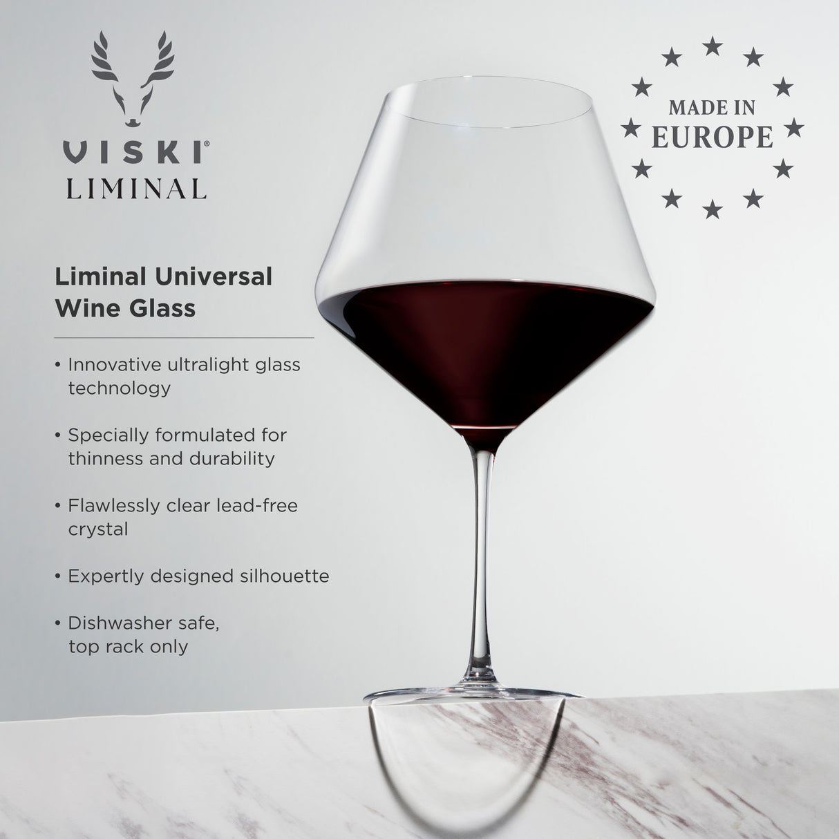 Reserve Liminal Burgundy Wine Glass
