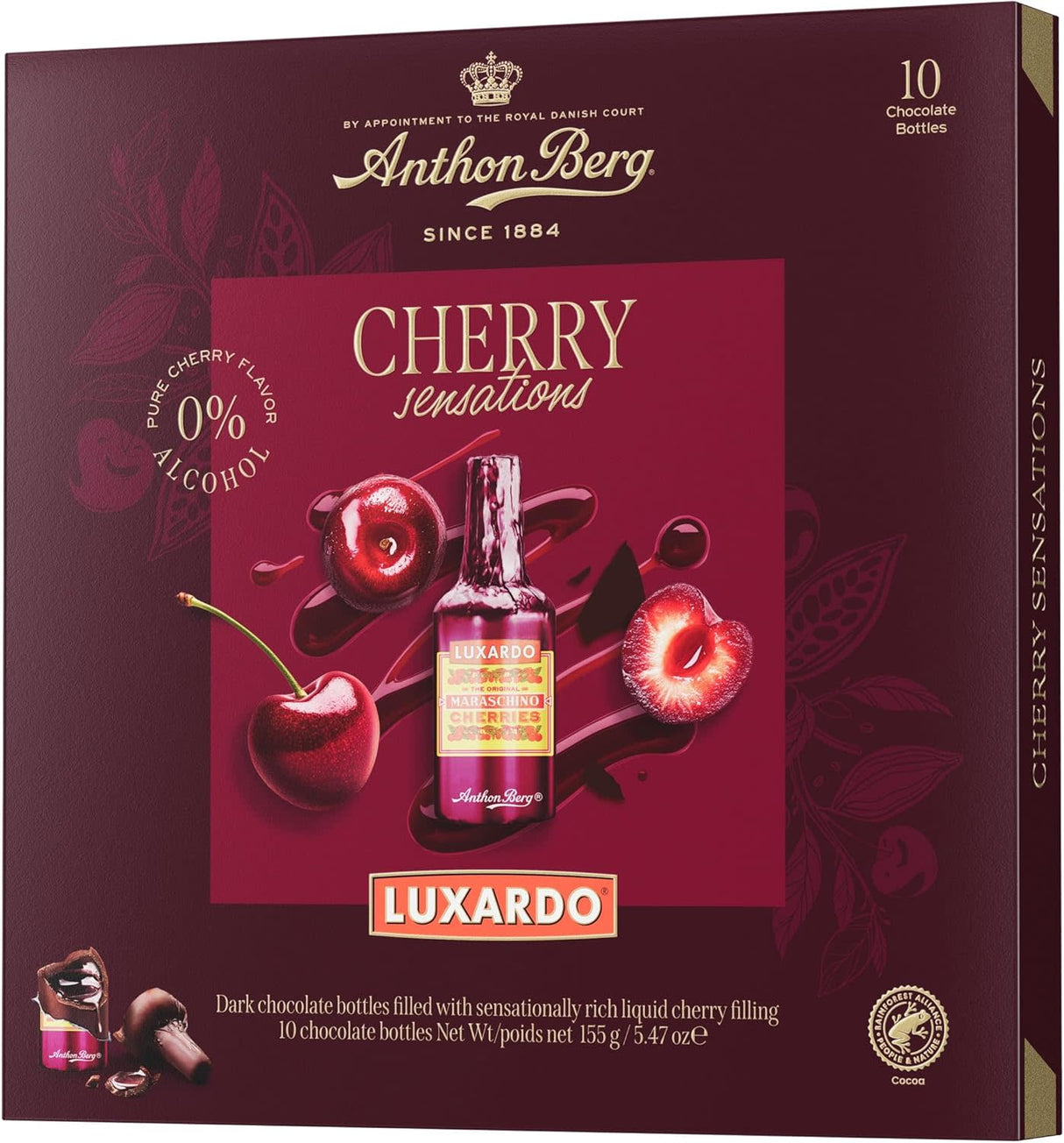 Chocolate Luxardo Cherry, 10pc
