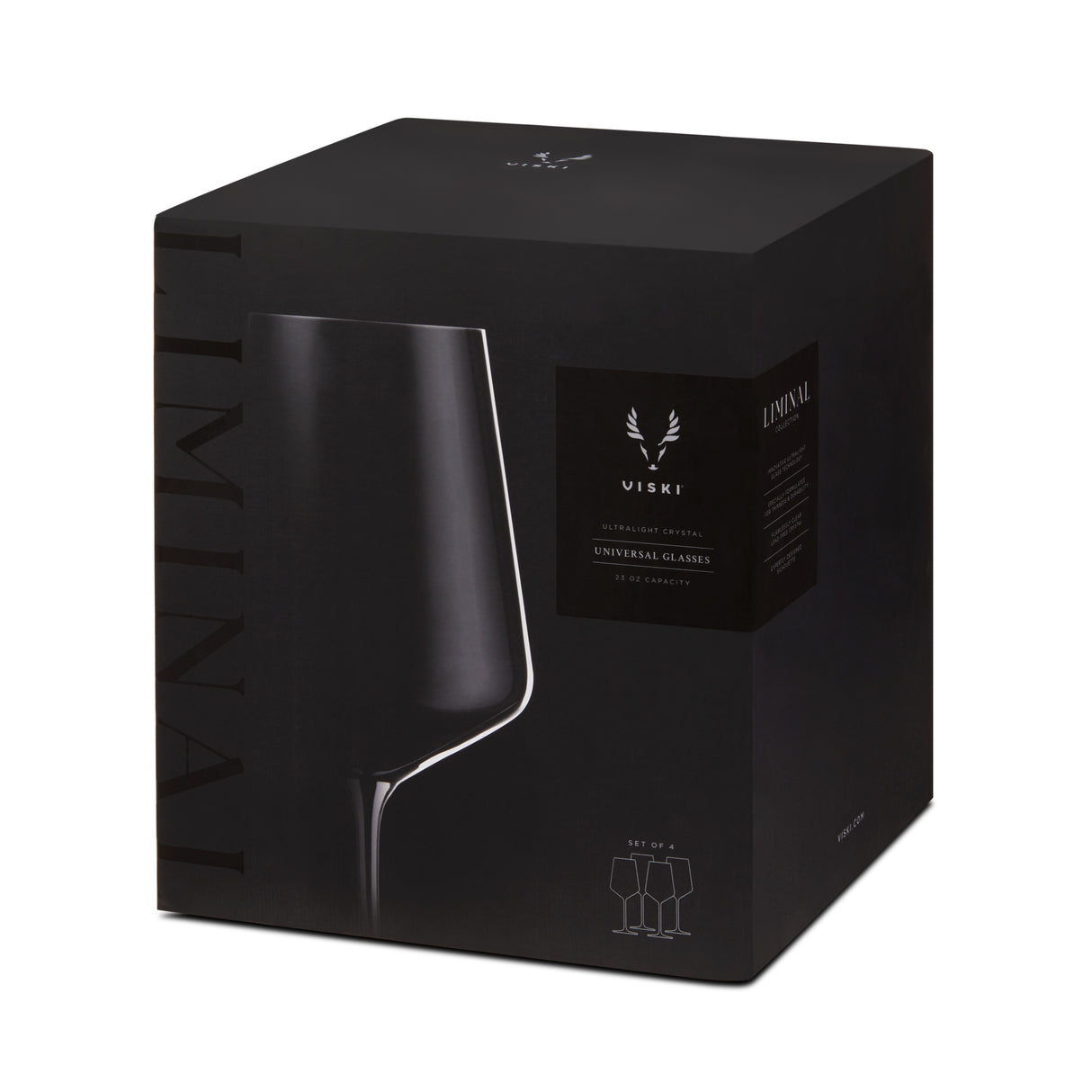 Reserve Liminal Universal Wine Glasses, Set of 4