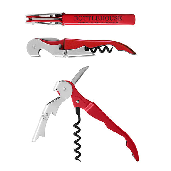 Truetap Waiter's Corkscrew in Red