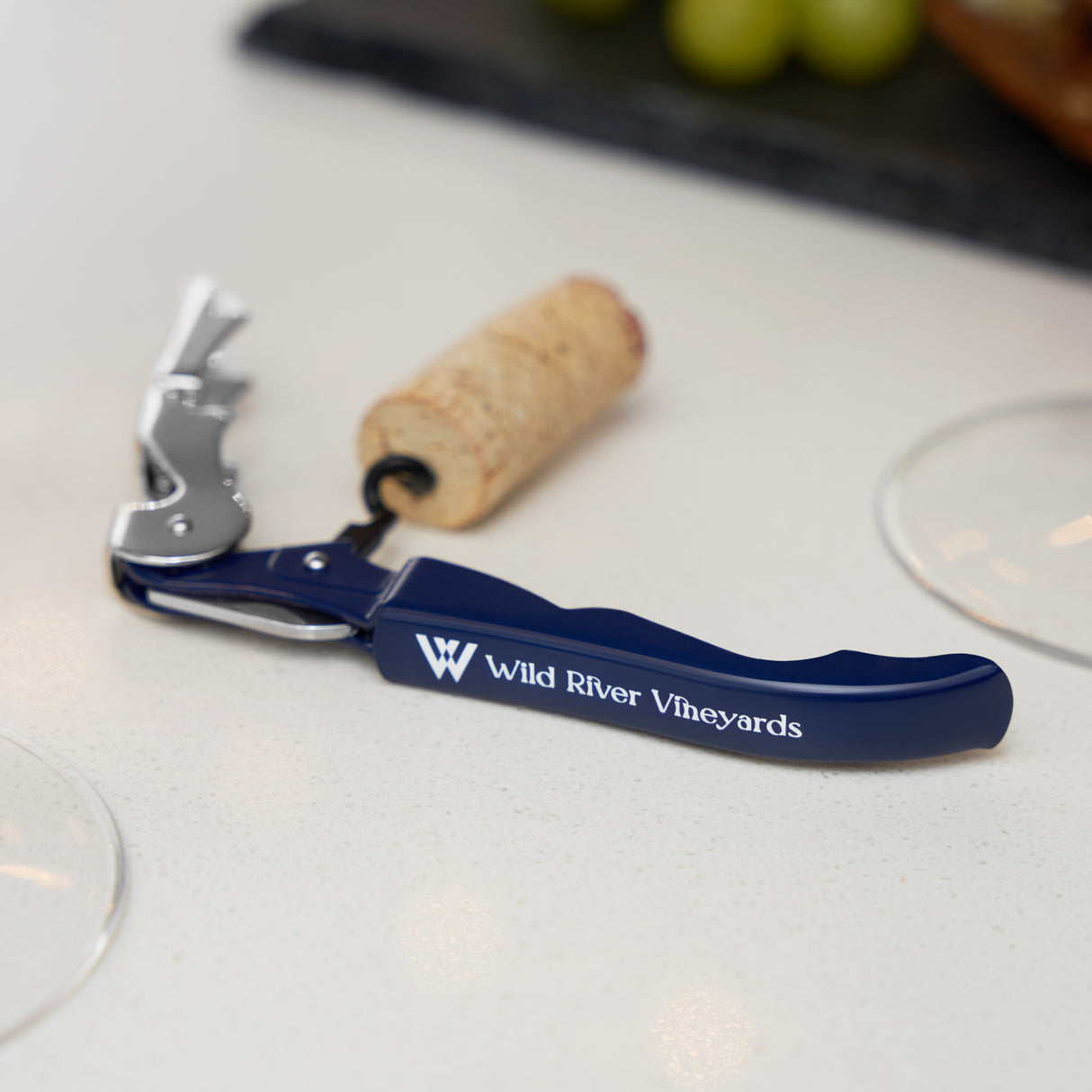 Truetap Waiter's Corkscrew in Navy Blue
