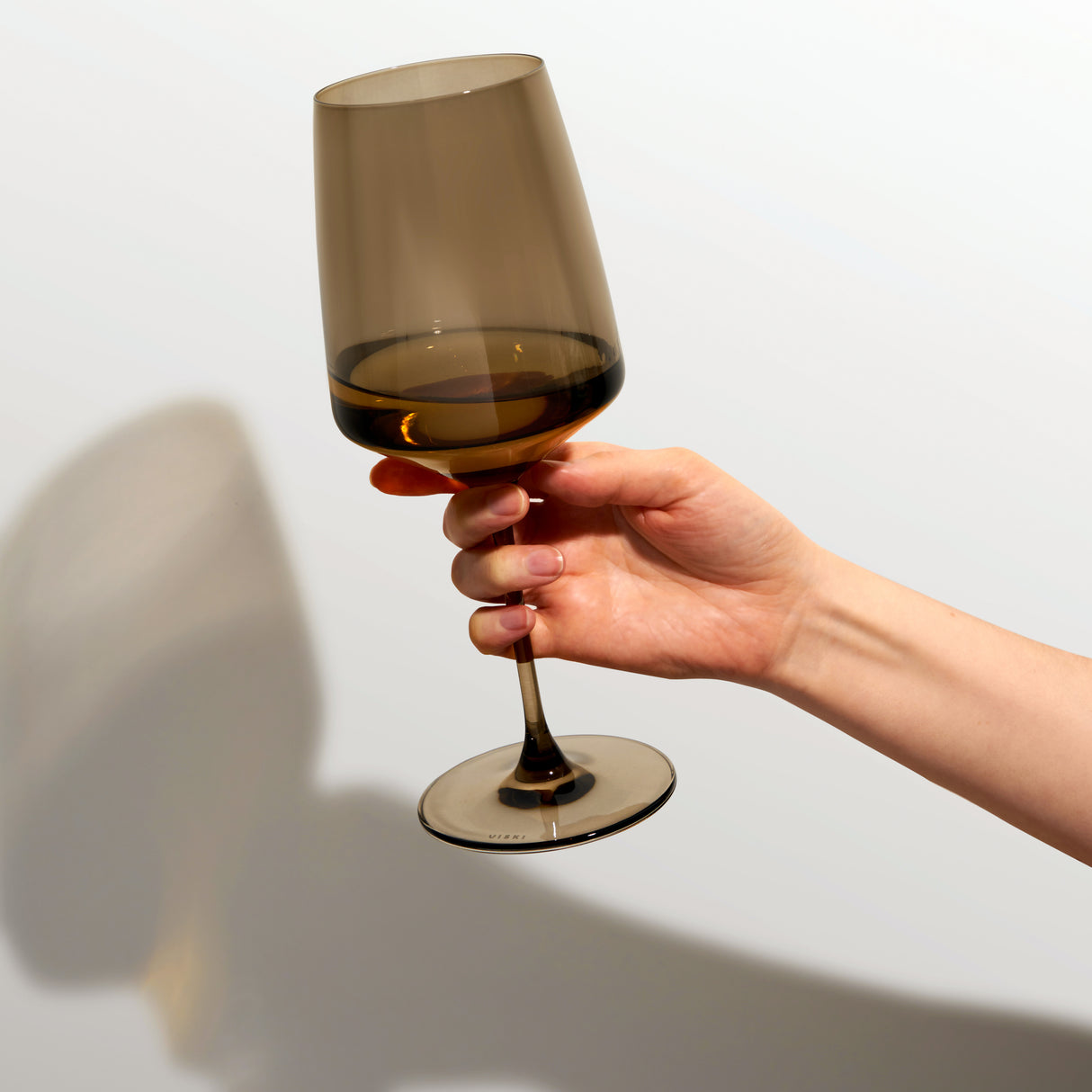 Reserve Nouveau Crystal Wine Glasses in Daybreak, Set of 4