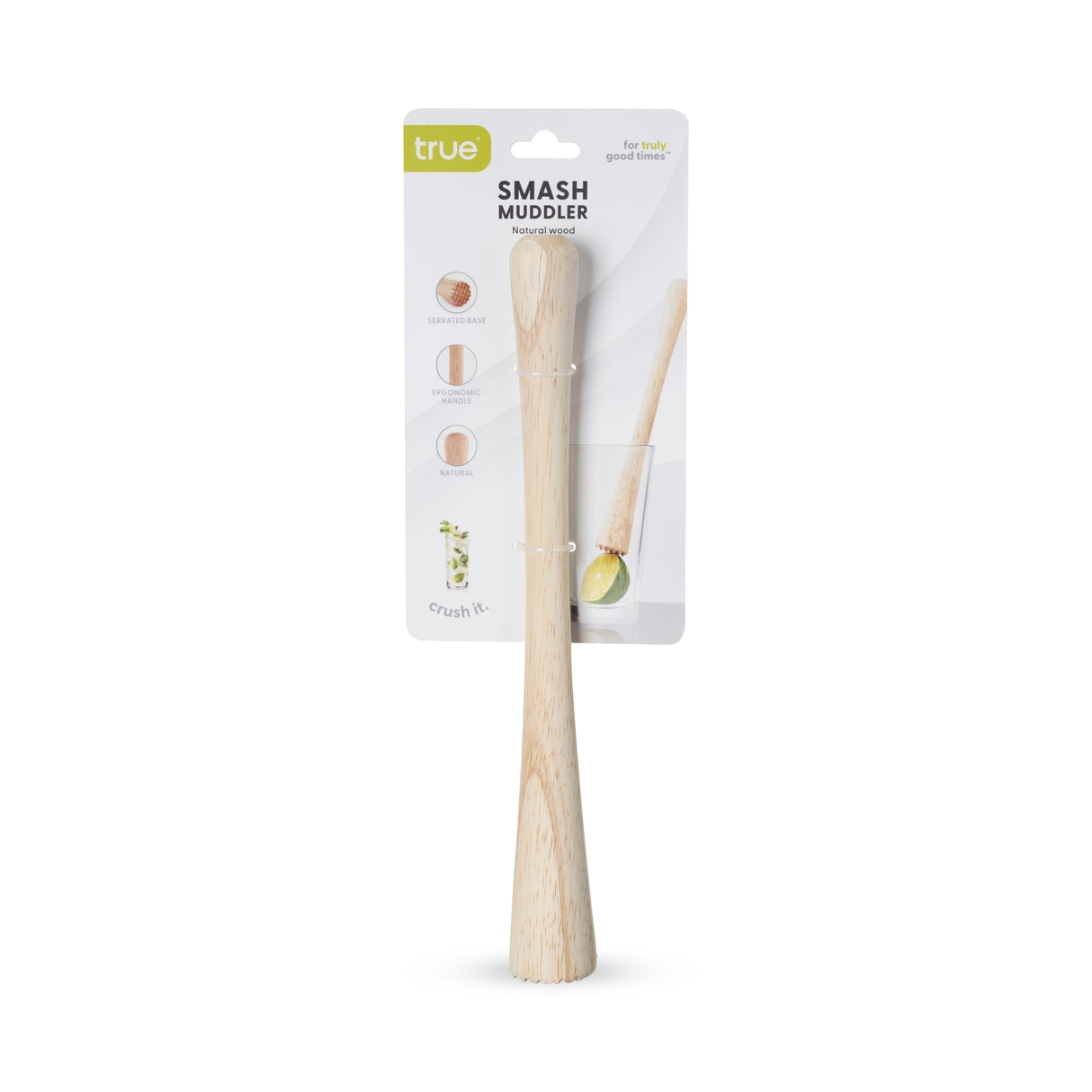 Smash Natural Wood Muddler