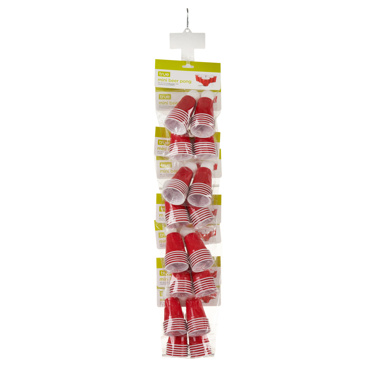 Party Mini Beer Pong Kit on Clip Strip