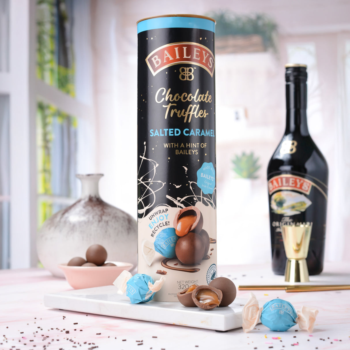 Baileys Salted Caramel Truffles Tube, 320g