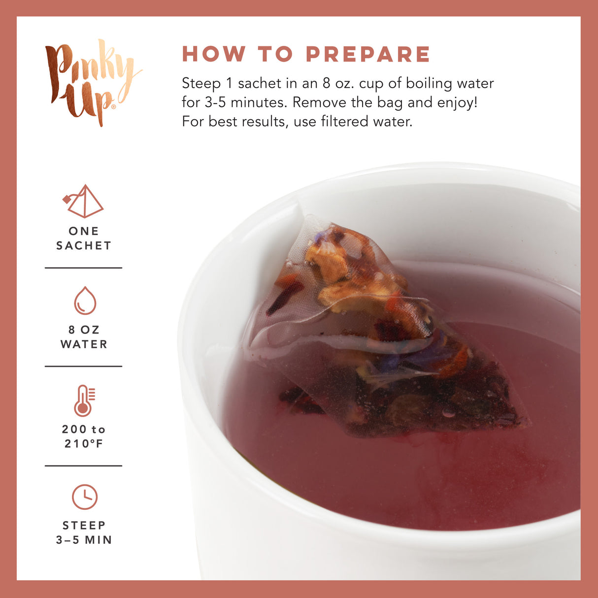 Amaretto Herbal Tea, 15 Sachets