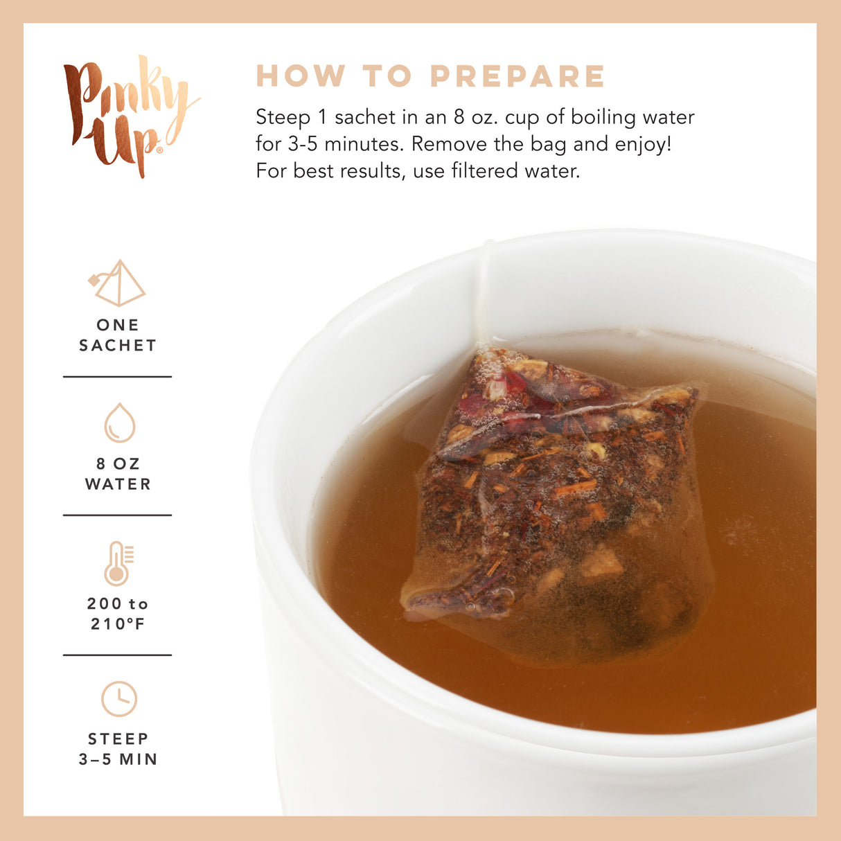 Vanilla Chai Rooibos Tea, 15 Sachets