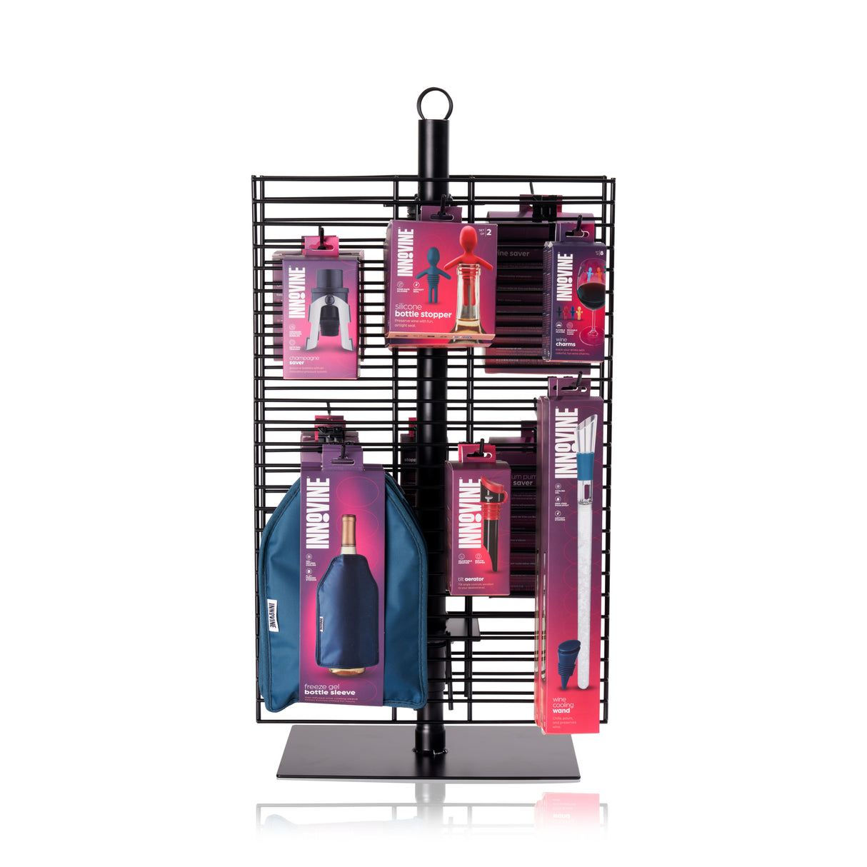 Countertop Spinner Rack with Hooks