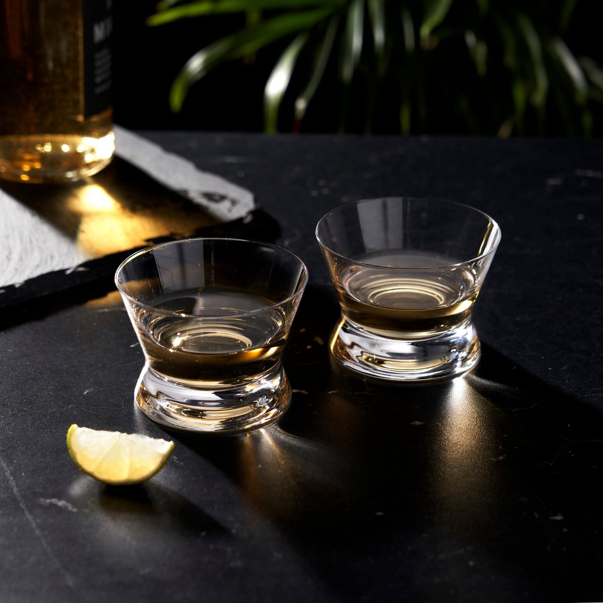Crystal Tequila Tasting Glasses, Set of 2
