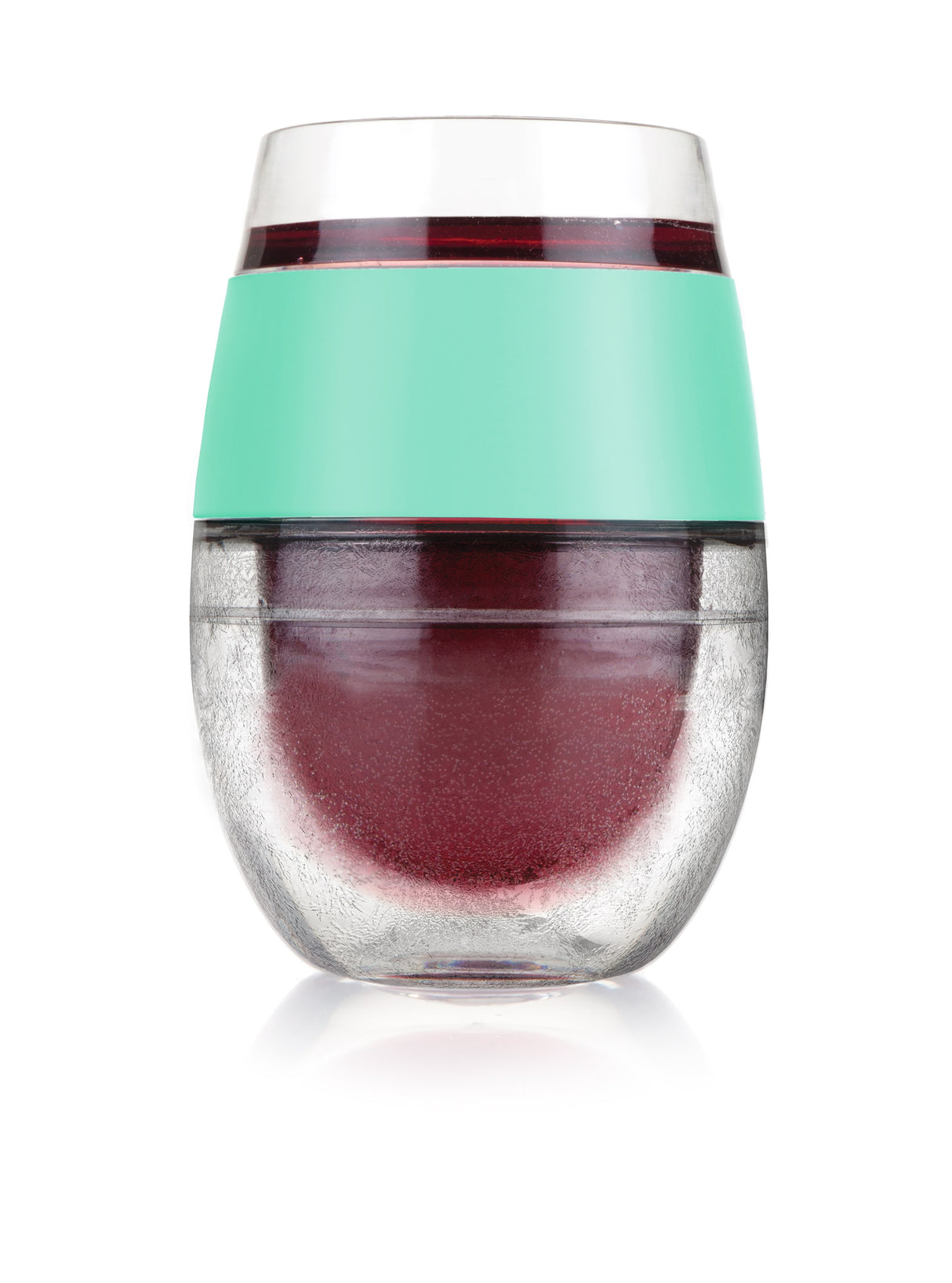 Wine FREEZE Cooling Cup in Mint, Set of 2