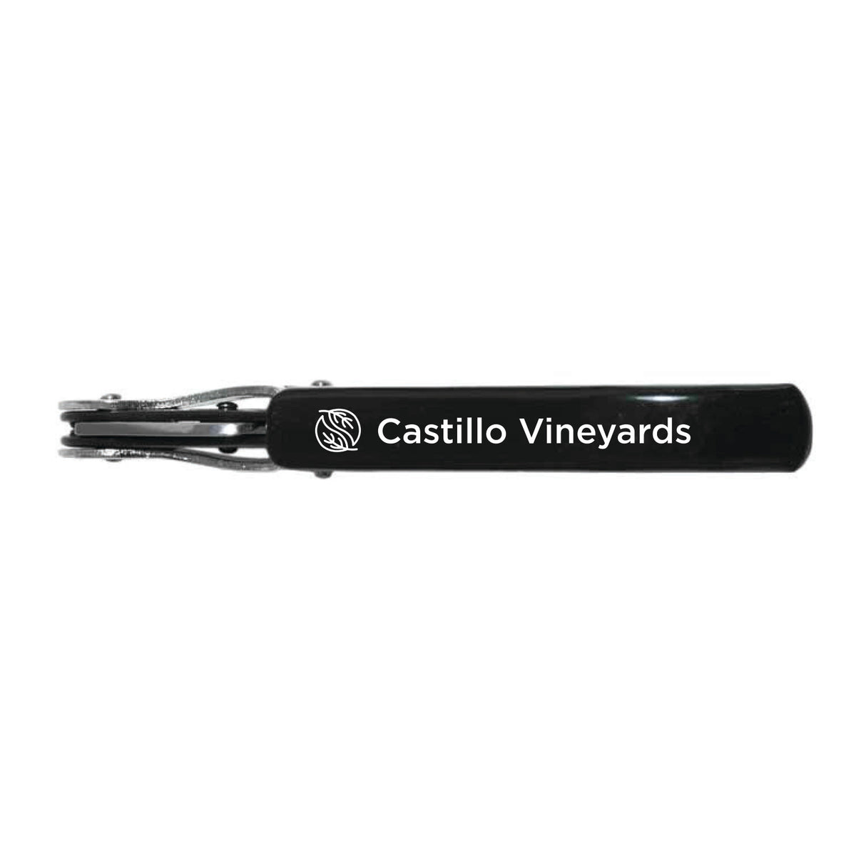 Truetap Waiter's Corkscrew with Straight Blade in Black