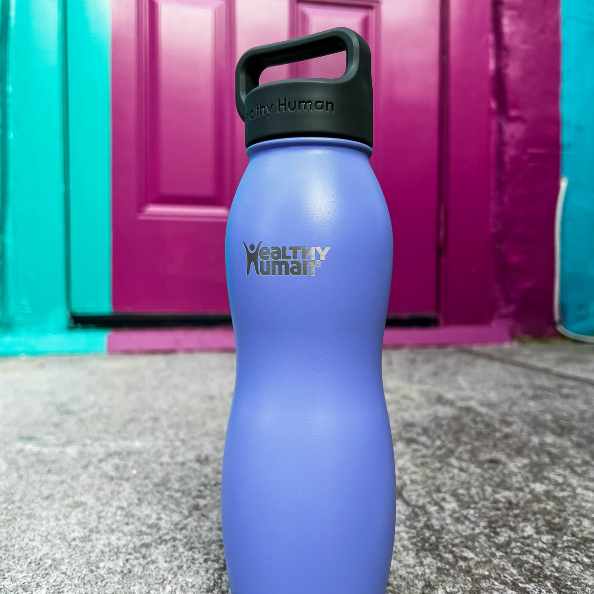The Curve Water Bottle in Lilac, 21 oz