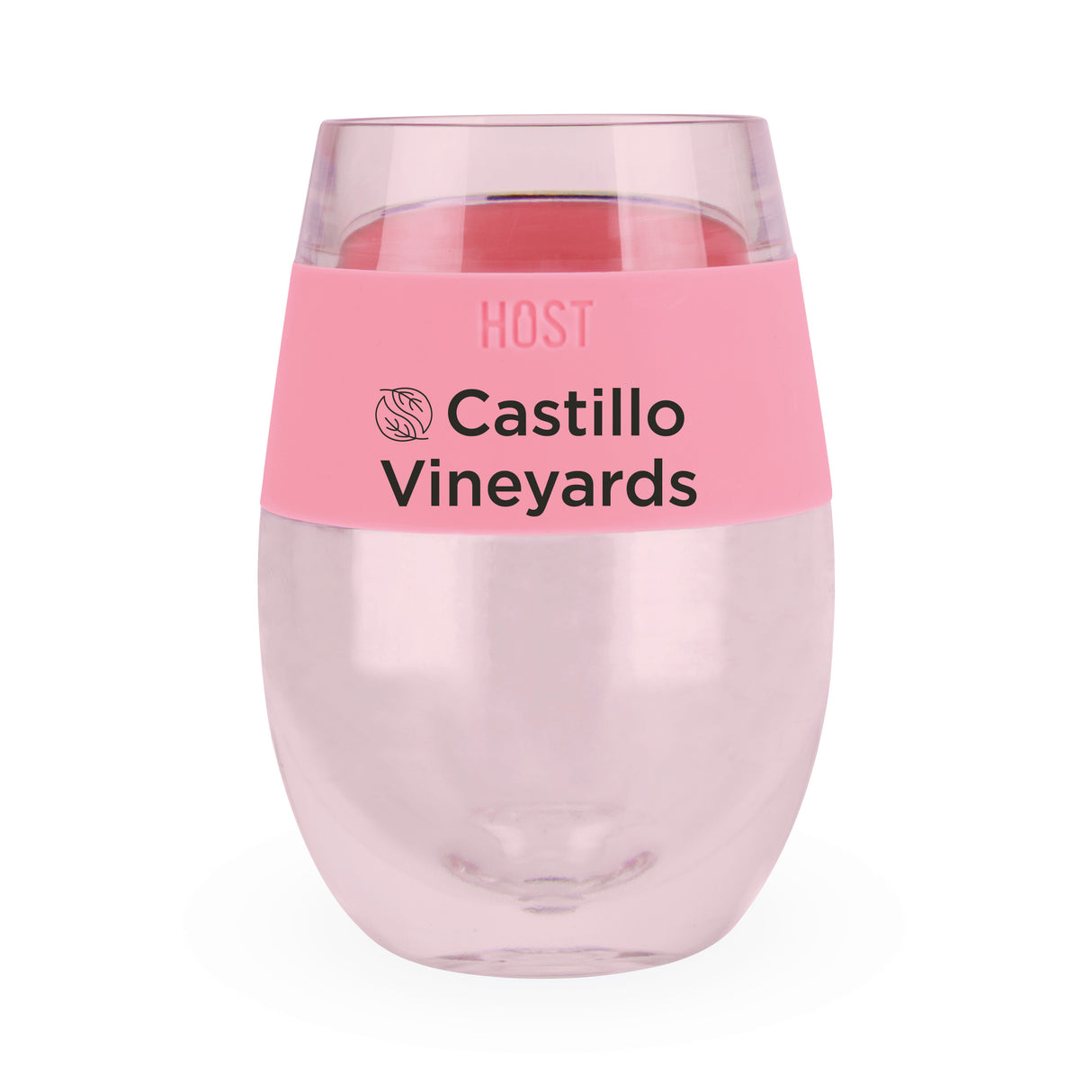 Wine FREEZE Cooling Cup in Tinted Blush