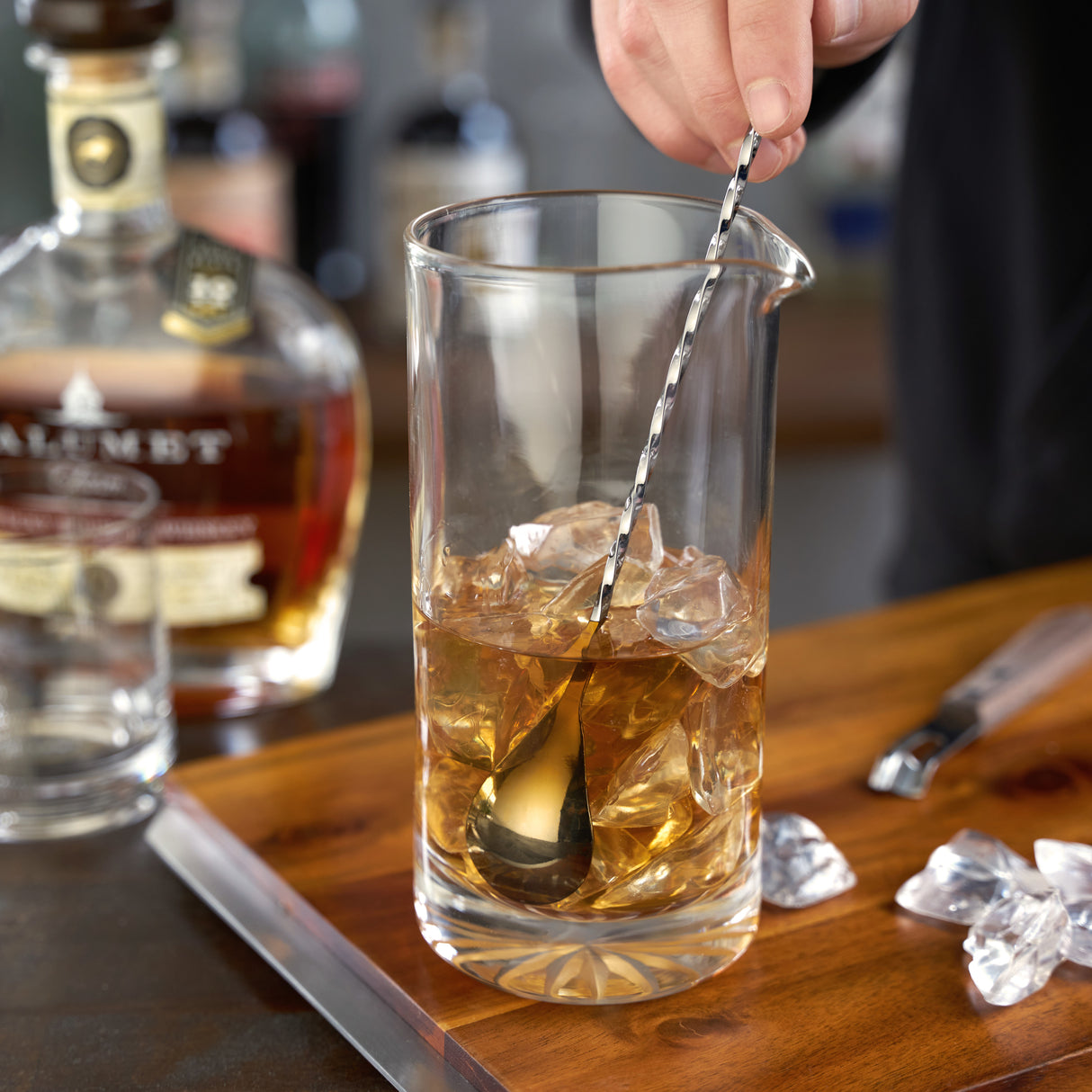 Warren Weighted Bar Spoon in Gunmetal