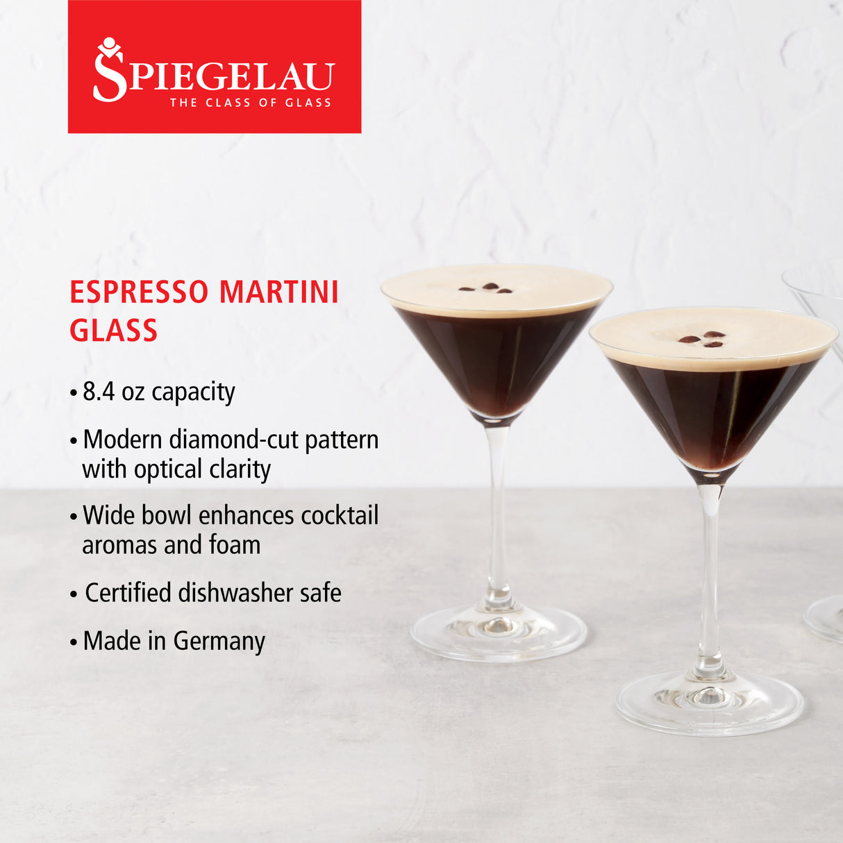 Espresso Martini Glass, Set of 4