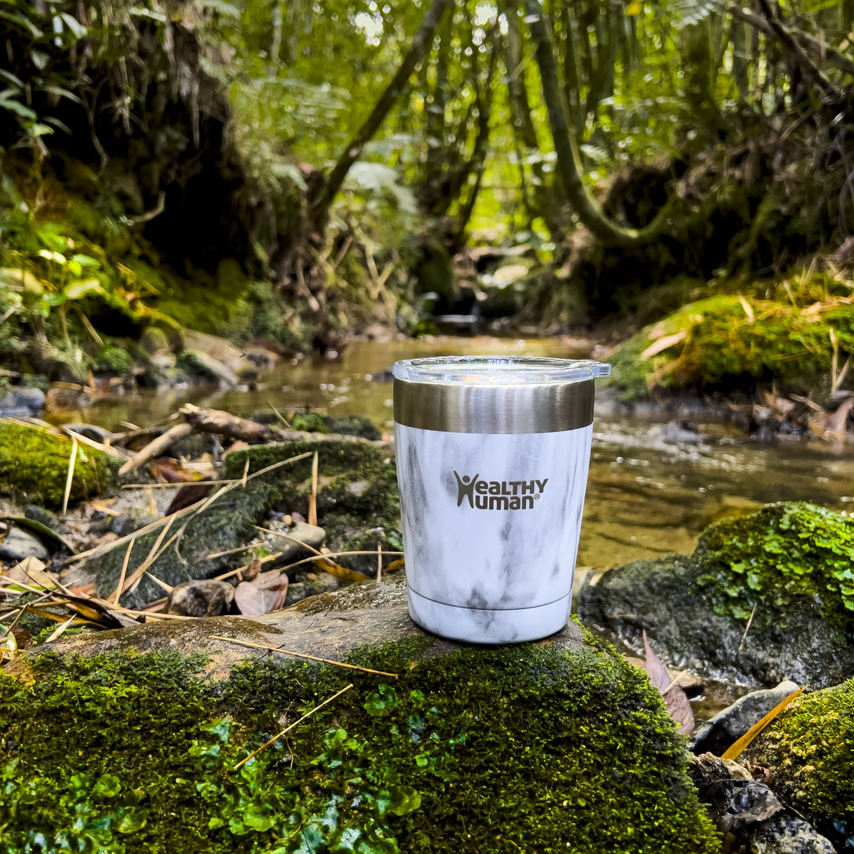 The Cruiser Tumbler in Stone White, 12 oz