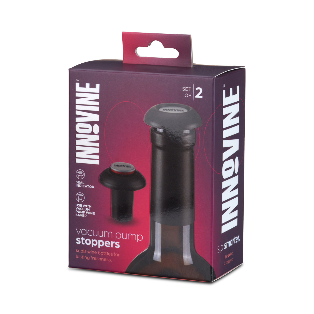 Vacuum Pump Stoppers, Set of 2