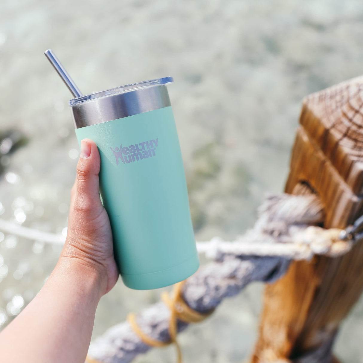 The Cruiser Tumbler in Seamist, 20 oz